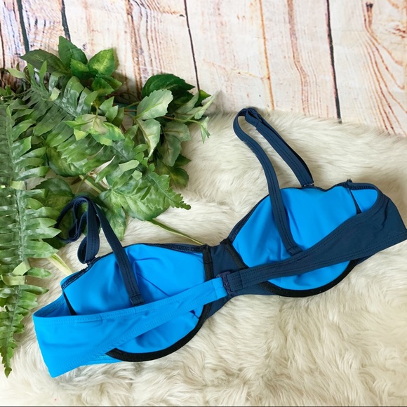 Flagpole Electra Blue Bikini Top Size XL - Picture 4 of 6